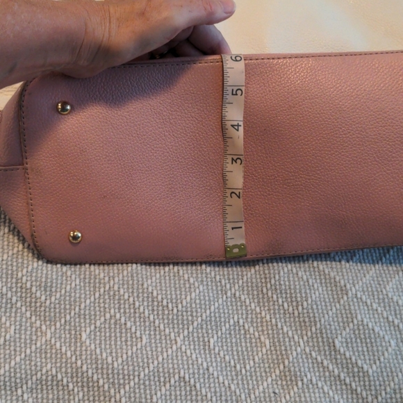 Cream and Pink Ralph LaurenTote - Picture 11 of 12